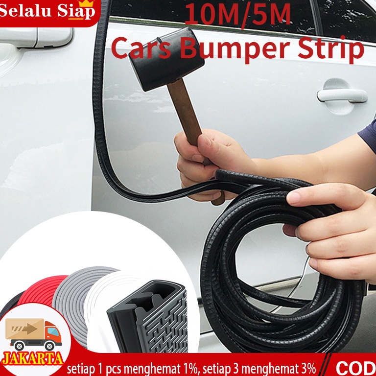 Murah Banget 1Meter List karet Pintu List Pintu Mobil Universal Pelindung Pintu Door Guard Strip Rub