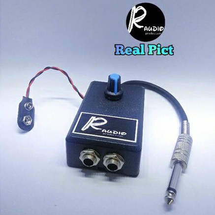 BOOMING Converter Penguat Mic Dynamic Mic  untuk suara pelanlemah