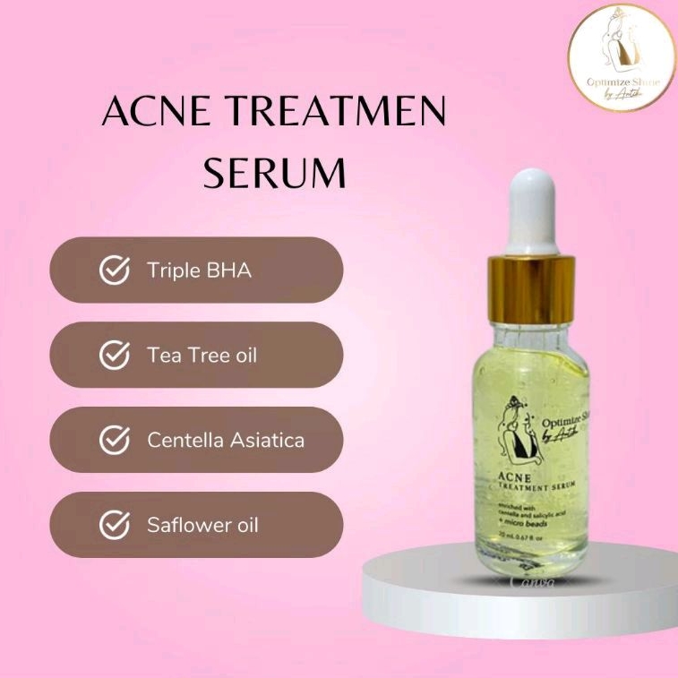 [OPTIMIZE SHINE] ACNE TREATMENT SERUM penghilang jerawat batu, bruntusan