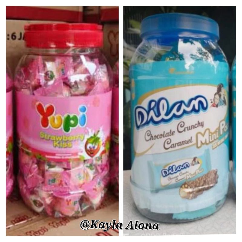 

PERMEN YUPI LOVE TOPLES DILAN CHOCO CRUNCHY