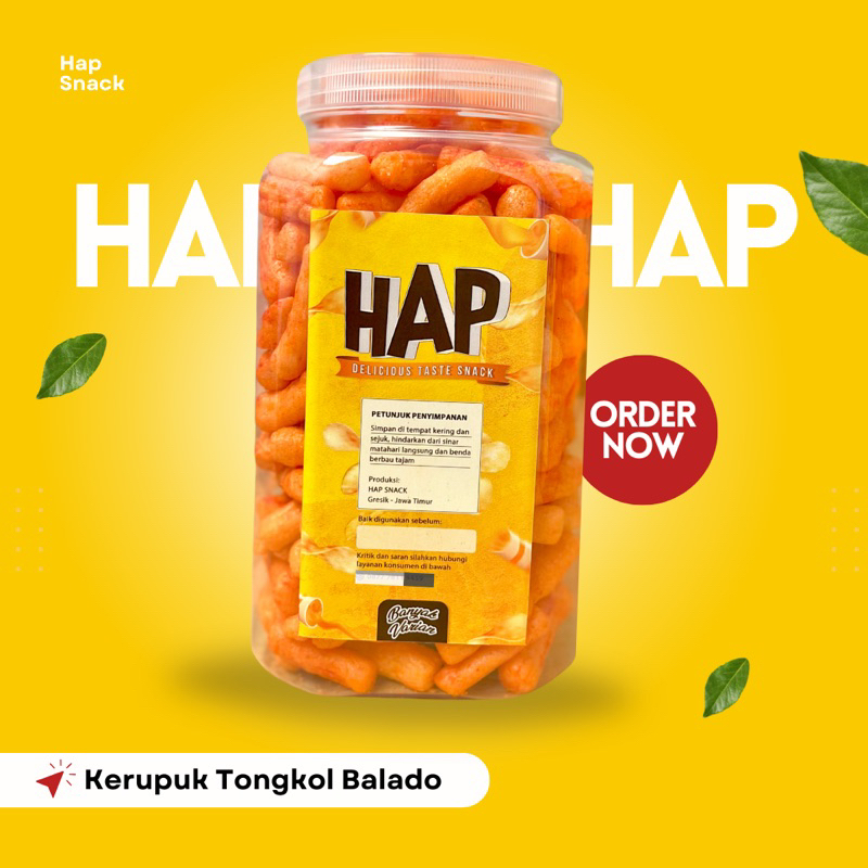 

KERUPUK TONGKOL BALADO - HAP