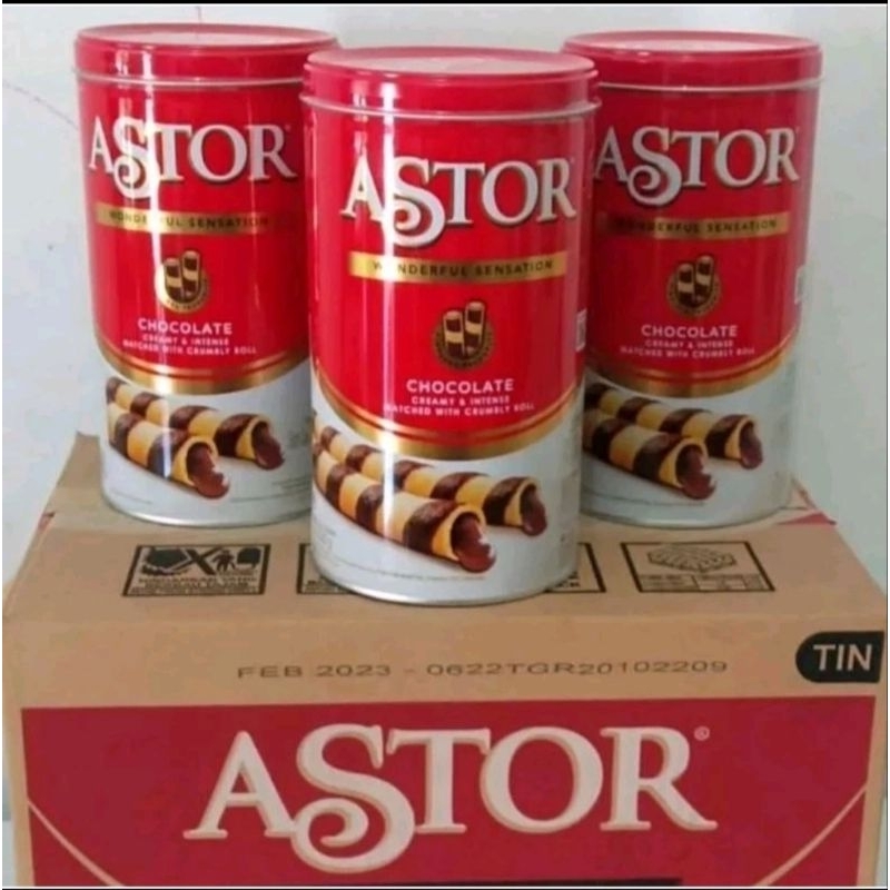 

Astor kaleng 330gr 1dus isi 6 kaleng