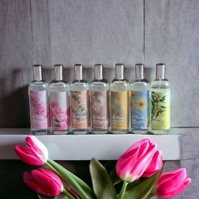 BODY MIST JAPANESE CHERRY BLOSSOM | INDIAN JASMINE | ATLAS MOUNTAIN ROSE | FIJIAN WATER LOTUS | MADA