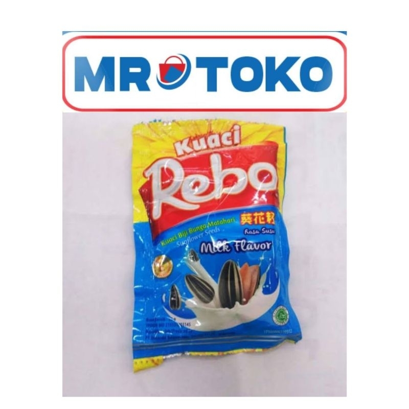 

Kuaci Rebo Rasa Milk flavor 13g