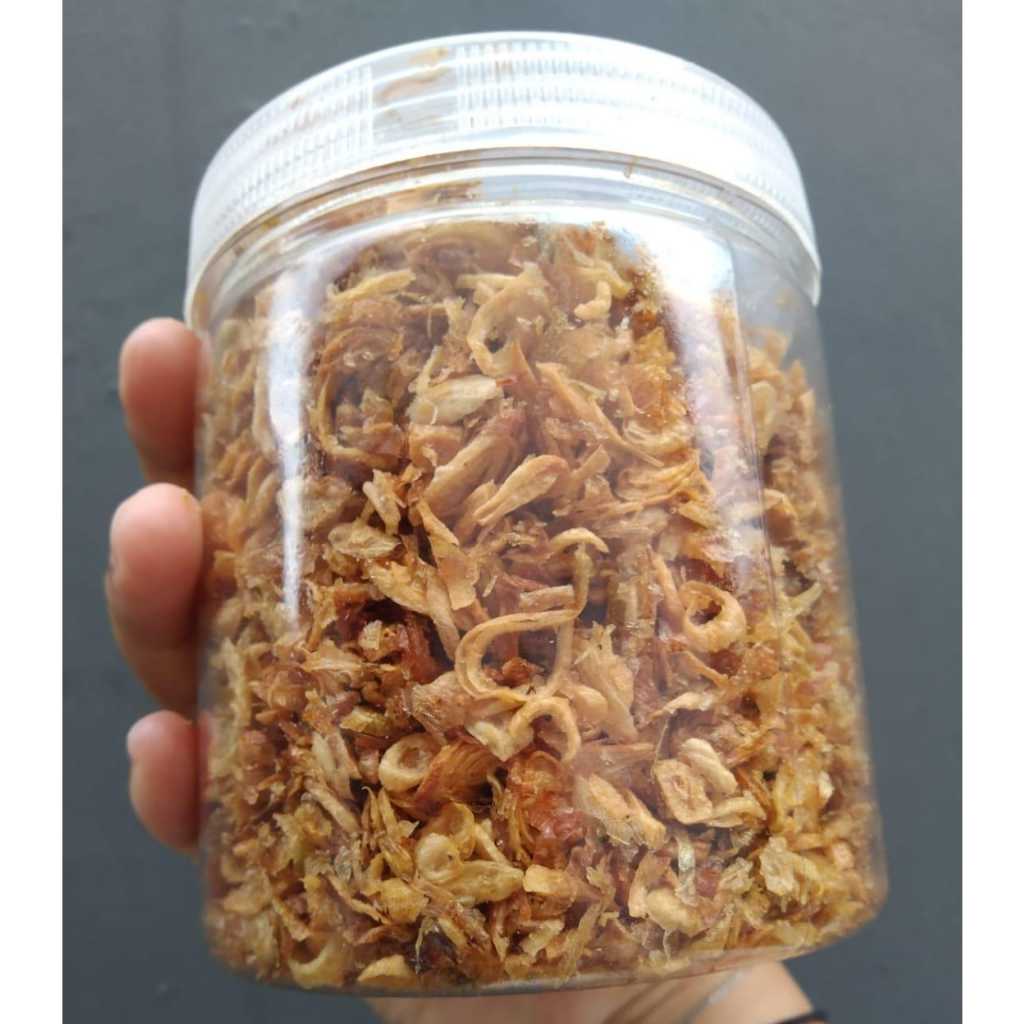 

Bawang goreng +/-140gram