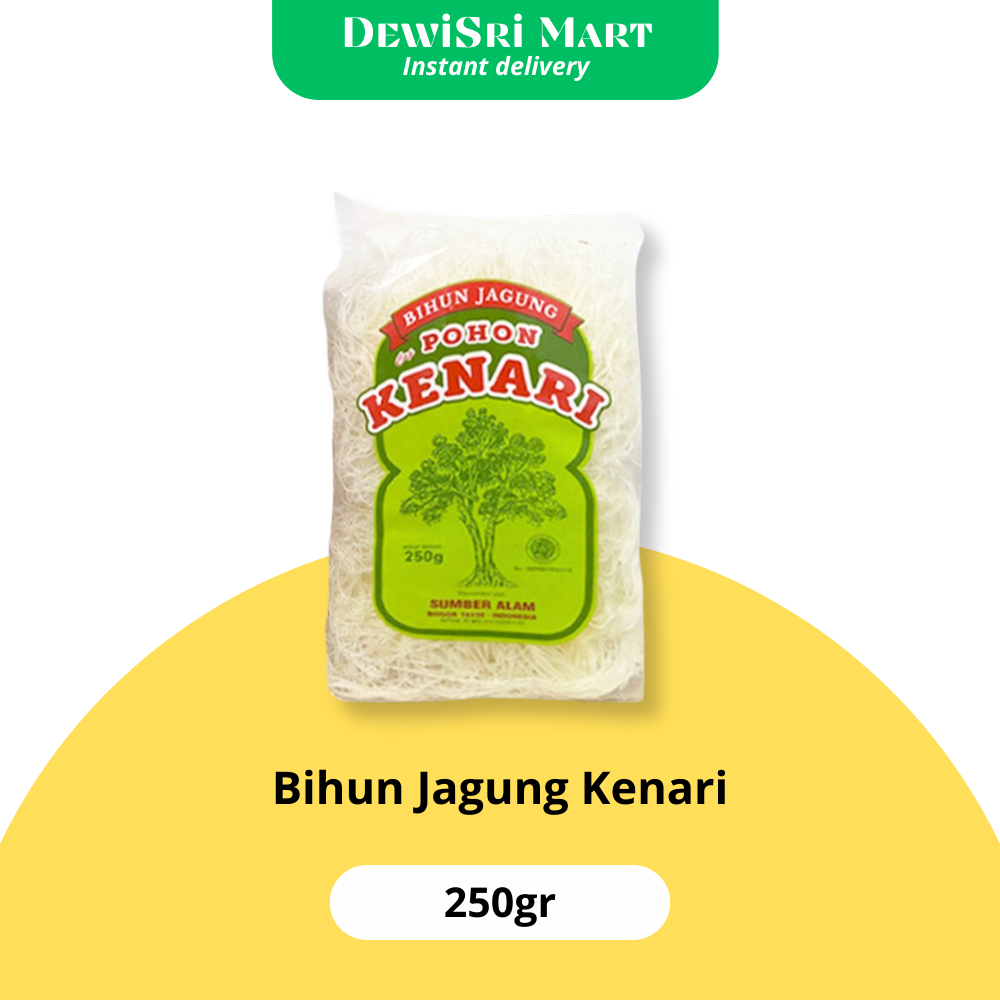 

Bihun jagung Kenari 250gr - Dewi Sri Mart