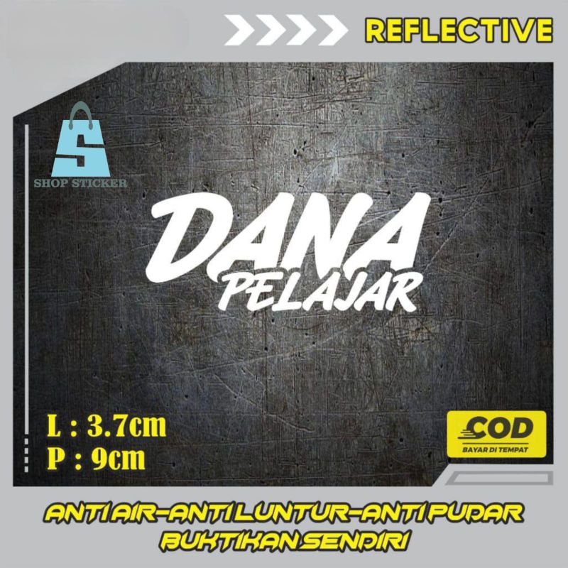 

stiker Dana pelajar stiker sticker cutting Dana pelajar