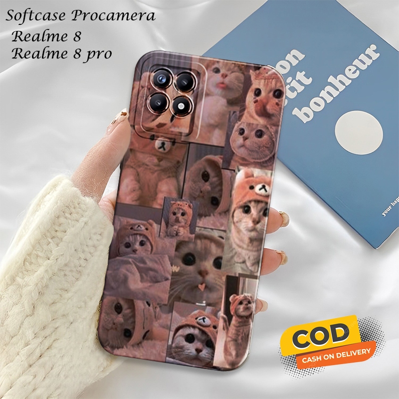 Casing Hp Realme 8 5G / 8 Pro Terbaru - Bahan ProCamera - Silicon Lentur - Case Realme 8 5G / 8 Pro 