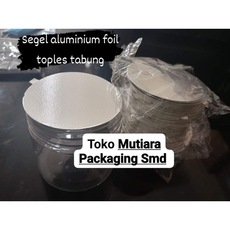 Segel aluminium foil toples tabung