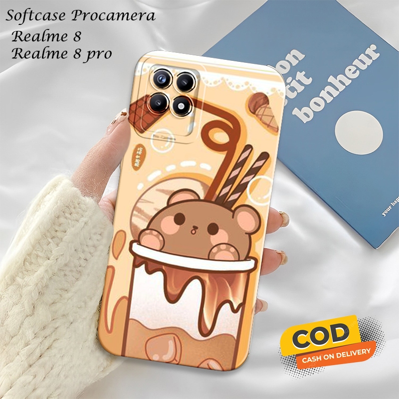 Casing Hp Realme 8 5G / 8 Pro Terbaru - Bahan Silicon Lentur - Case Realme 8 5G / 8 Pro - Soft Case 