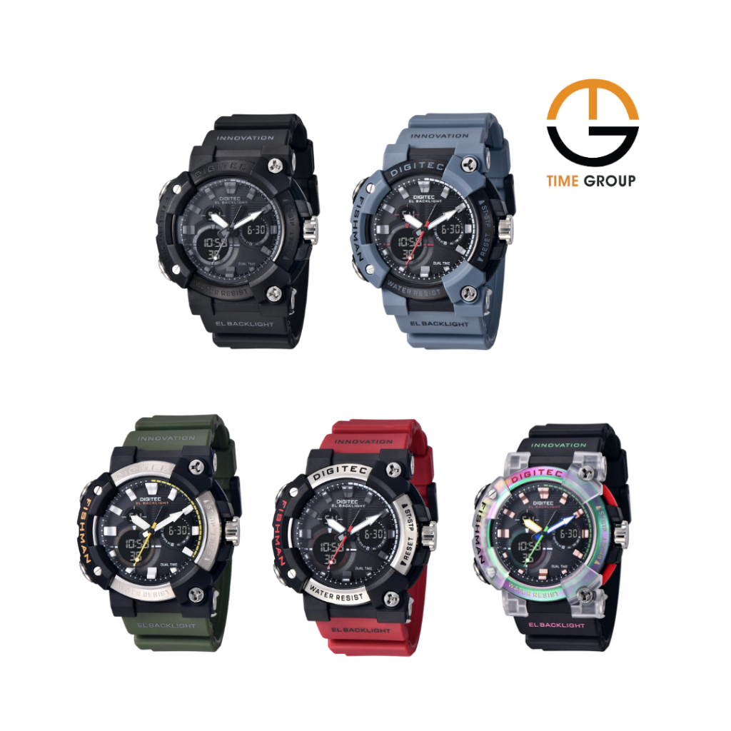 JAM TANGAN PRIA DIGITEC DA2150 DA-2150 DA2150T DA2150T ORIGINAL