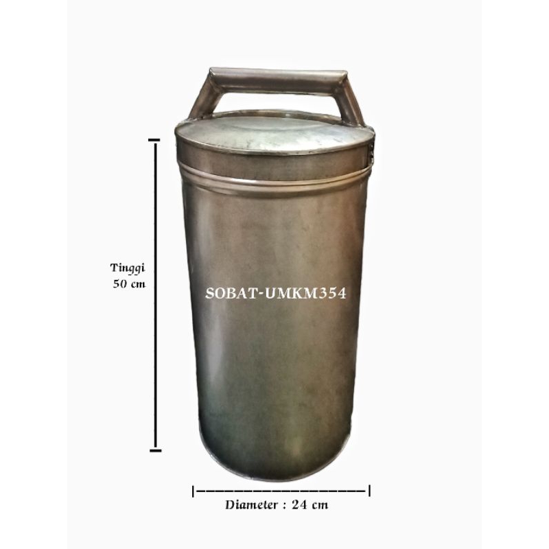 TABUNG DALAM ES PUTER 20 LITER TEBAL (MONEL)
