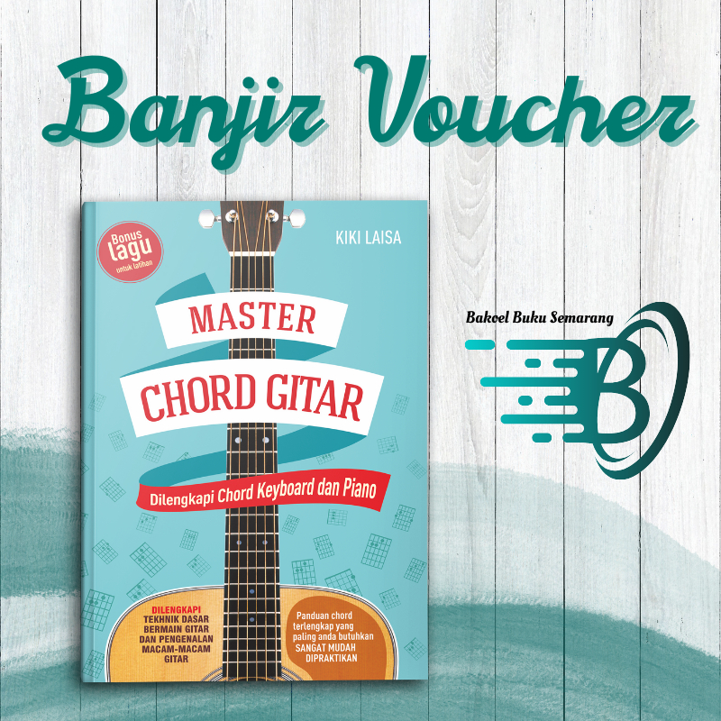 Buku Belajar Kunci Gitar Master Chord Gitar