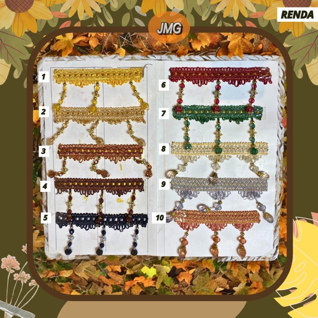 Renda Gorden/Aksesoris Gorden/Renda Poni Gorden(Per Pis)