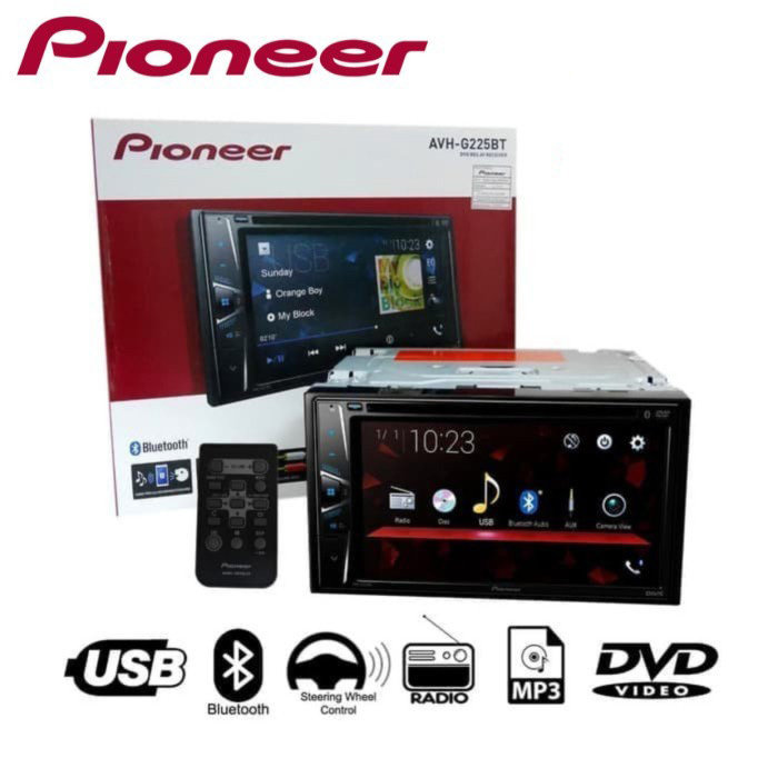 Bekas Seperti Baru Tape Audio Mobil Pioneer Avh G225Bt Unit