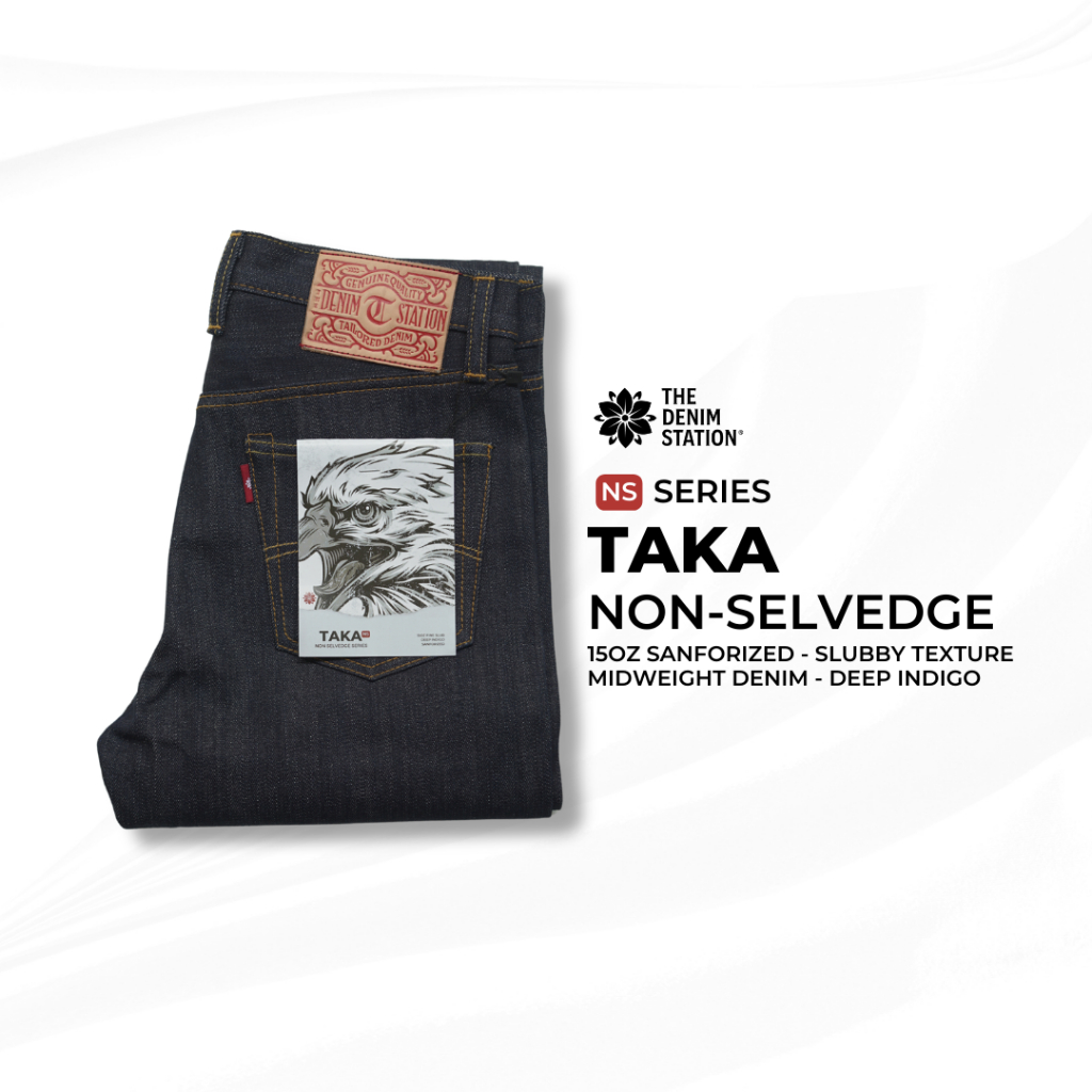 The Denim Station - Taka NS 15oz Denim (Non Selvedge) Ready Stock