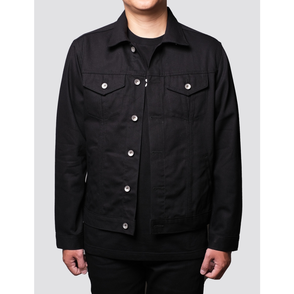 Mischief Denim - Type III BK Black Jacket