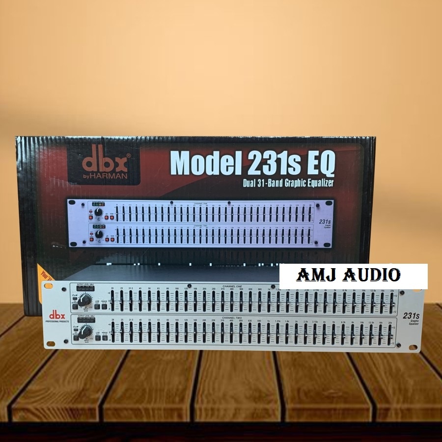 EQUALIZER DBX 231S EQ DBX231S ( 2 X 31 CHANNEL )
