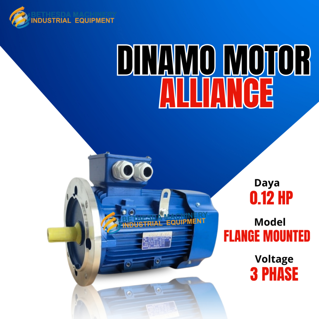 Motor dinamo 0.12 Hp ( 90 watt ) Electro motor dinamo 0.12hp B5