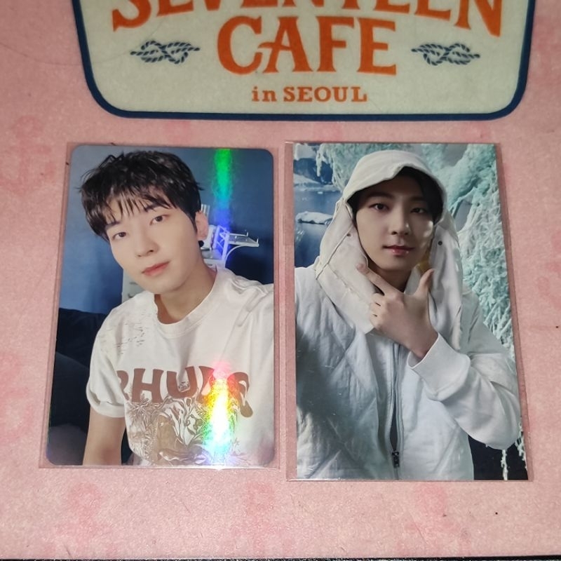 SET WONWOO Seventeen FML Weverse JP Carat Ver, UMS JP Photocard Benefit (wonu svt wv reguler pob pc 