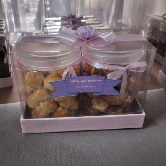 

parcel lebaran / hampers wadah kue