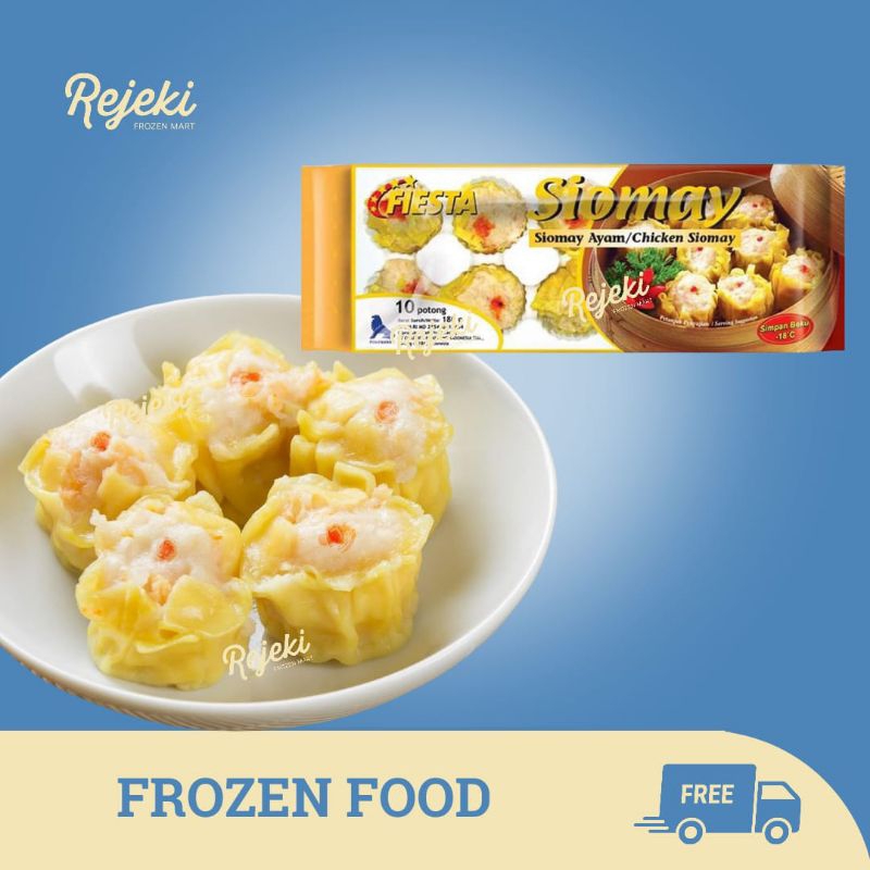 

Fiesta Siomay Ayam 180gr 10pcs - Rejeki Frozen Mart