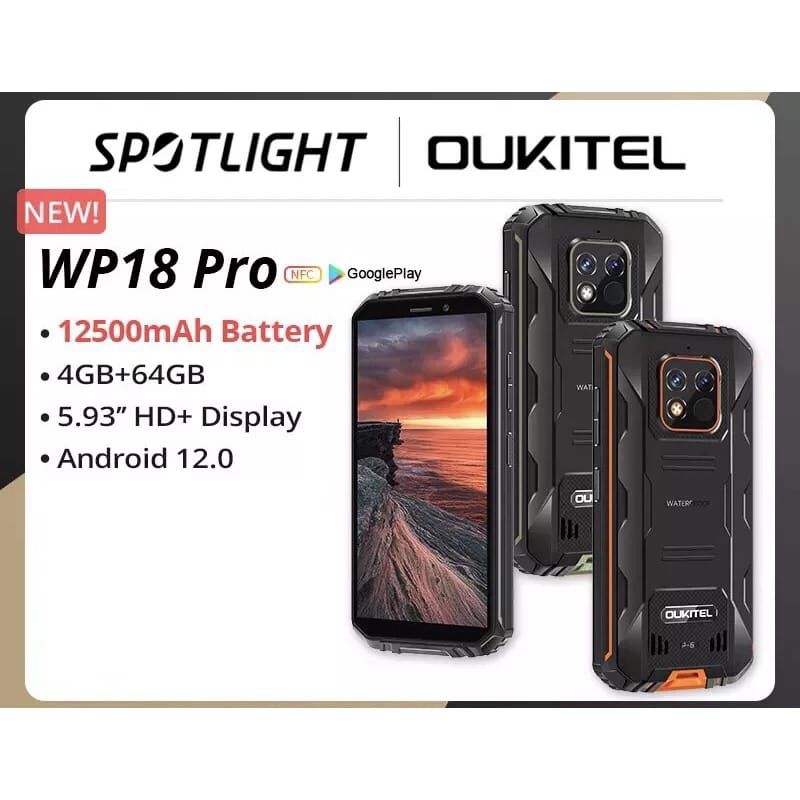 oukitel wp18Pro 4/64 Ready stock