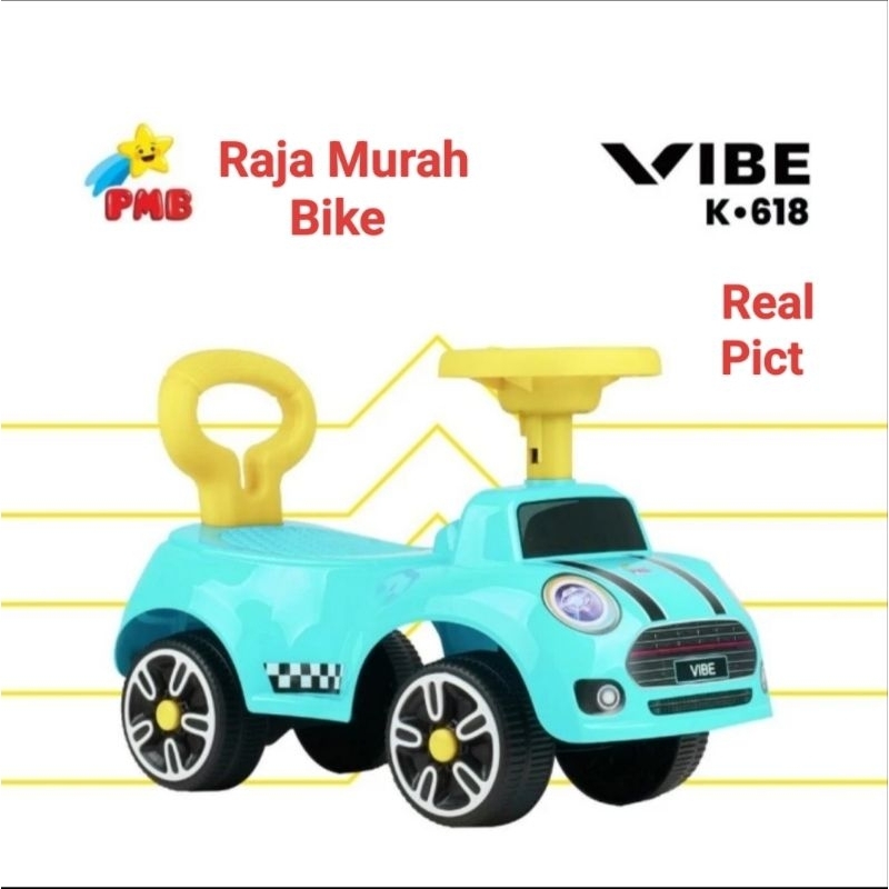 Mobilan Dorong Tolocar Vibe K-618 Pmb Mainan Anak Mobil Mobilan Dorong PMB K618 Vibe