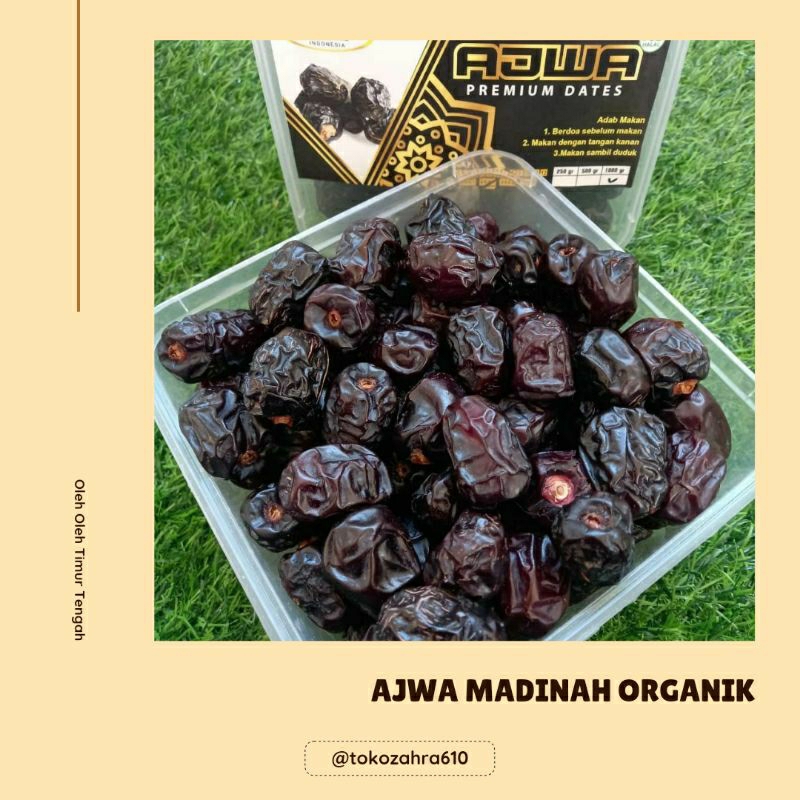 

Kurma Nabi Kurma Ajwa Premium 1 Kg