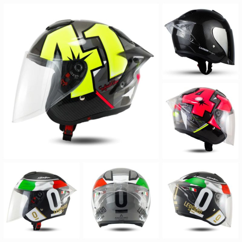 helm r-six BIP halface motif