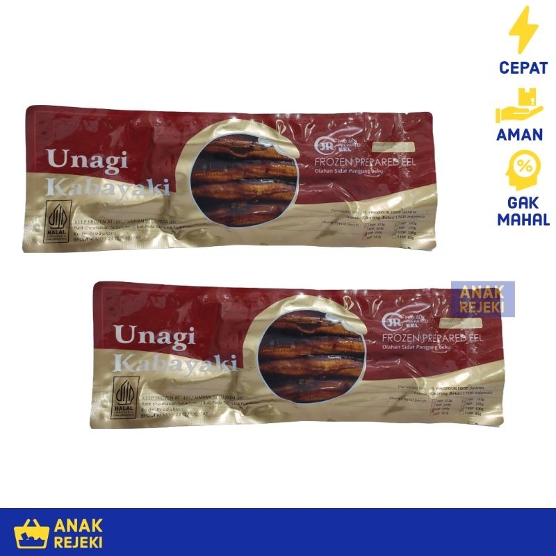 

Unagi Kabayaki 200gr - Belut Panggang Jepang Frozen Eel Japan Halal