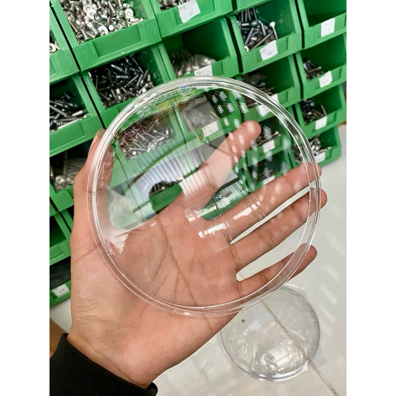 kaca mika bening reflektor 5,7 7 inch jute