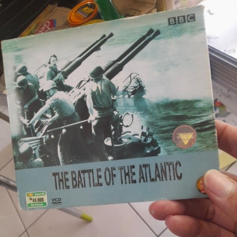 vcd original seri sejarah perang dunia 2 dari BBC the battle of the atlantic
