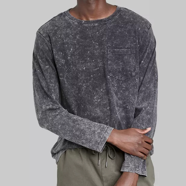 O.Use Basic Wash Tshirt Bigsize Original - Kaos Pria Jumbo Size OU001