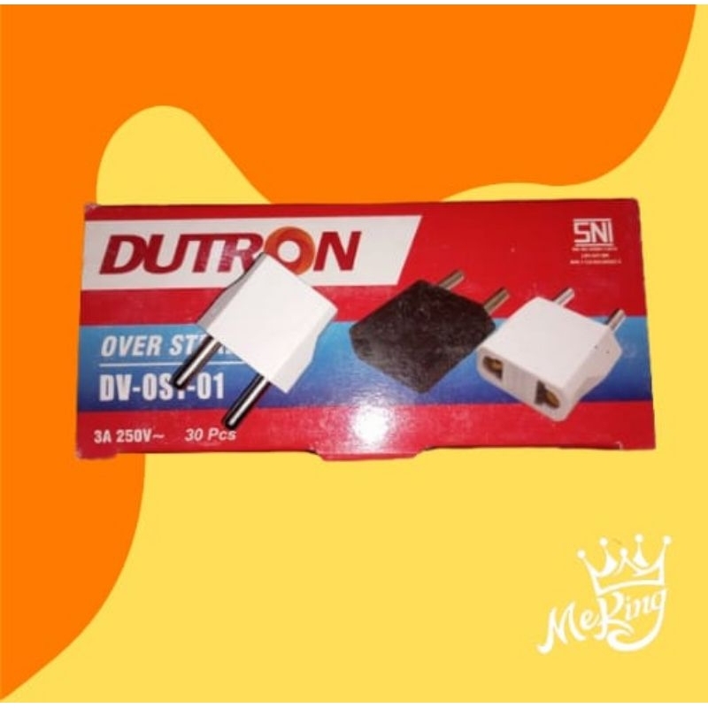 Converter Over Steker Gepeng/Tipis Dutron