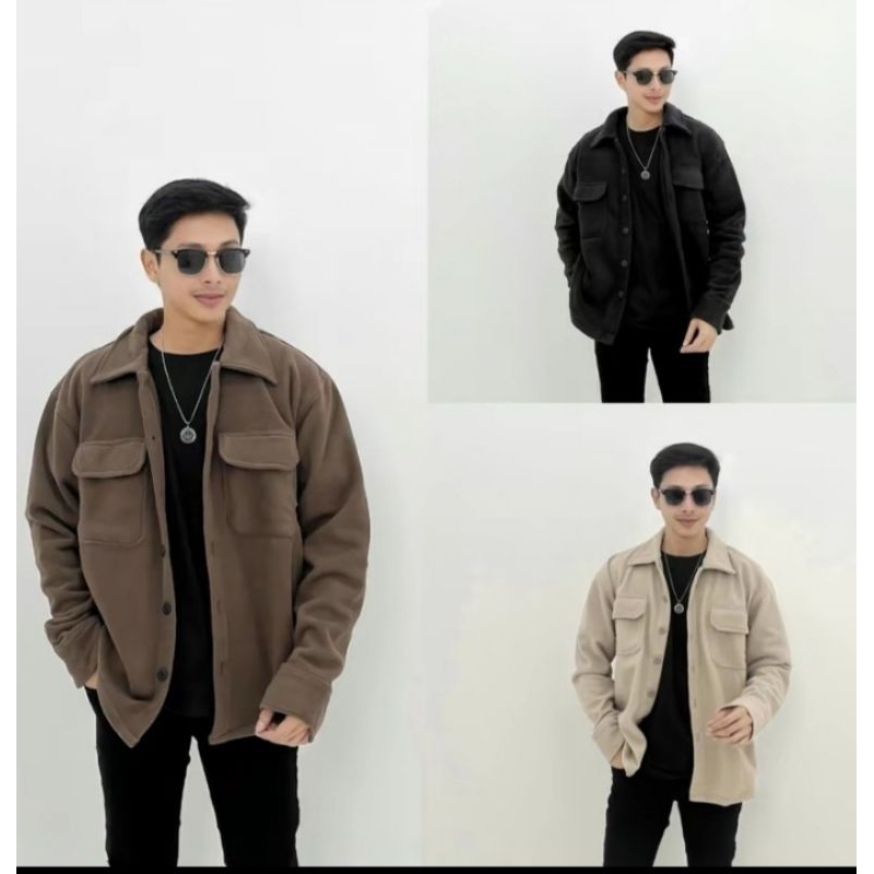 [RAMADHAN SALE] JAKET POLAR / JAKET PRIA POLAR