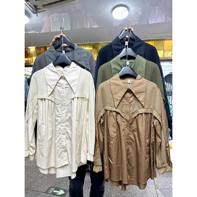 Amanda Top/ kemeja korean top/ kemeja katun bangkok/ kemeja katun premium/ kemeja bangkok