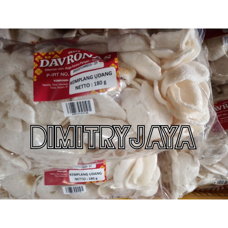 

Kemplang Udang Davronas 180 gram / Oleh Oleh Magelang Temanggung Wonosobo Yogyakarta / Keripik Kerupuk Cemilan Snack