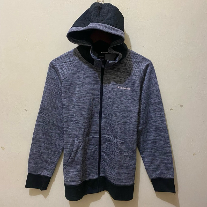 Grey Zip Hoodie CONVERSE