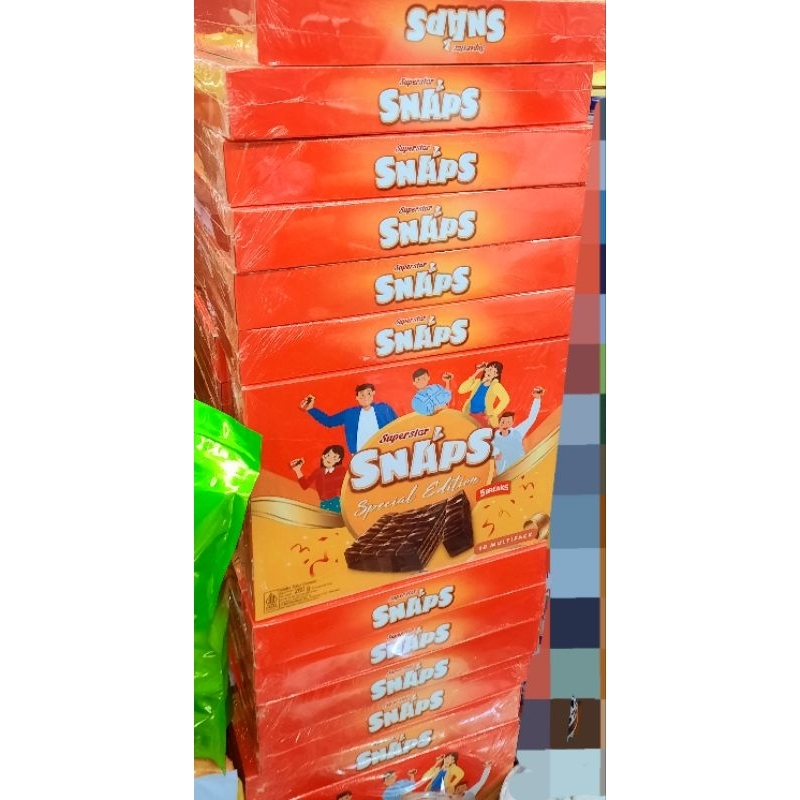 

Superstar Snap Wafer Coklat Spesial Edition Snack Coklat Superstar Box