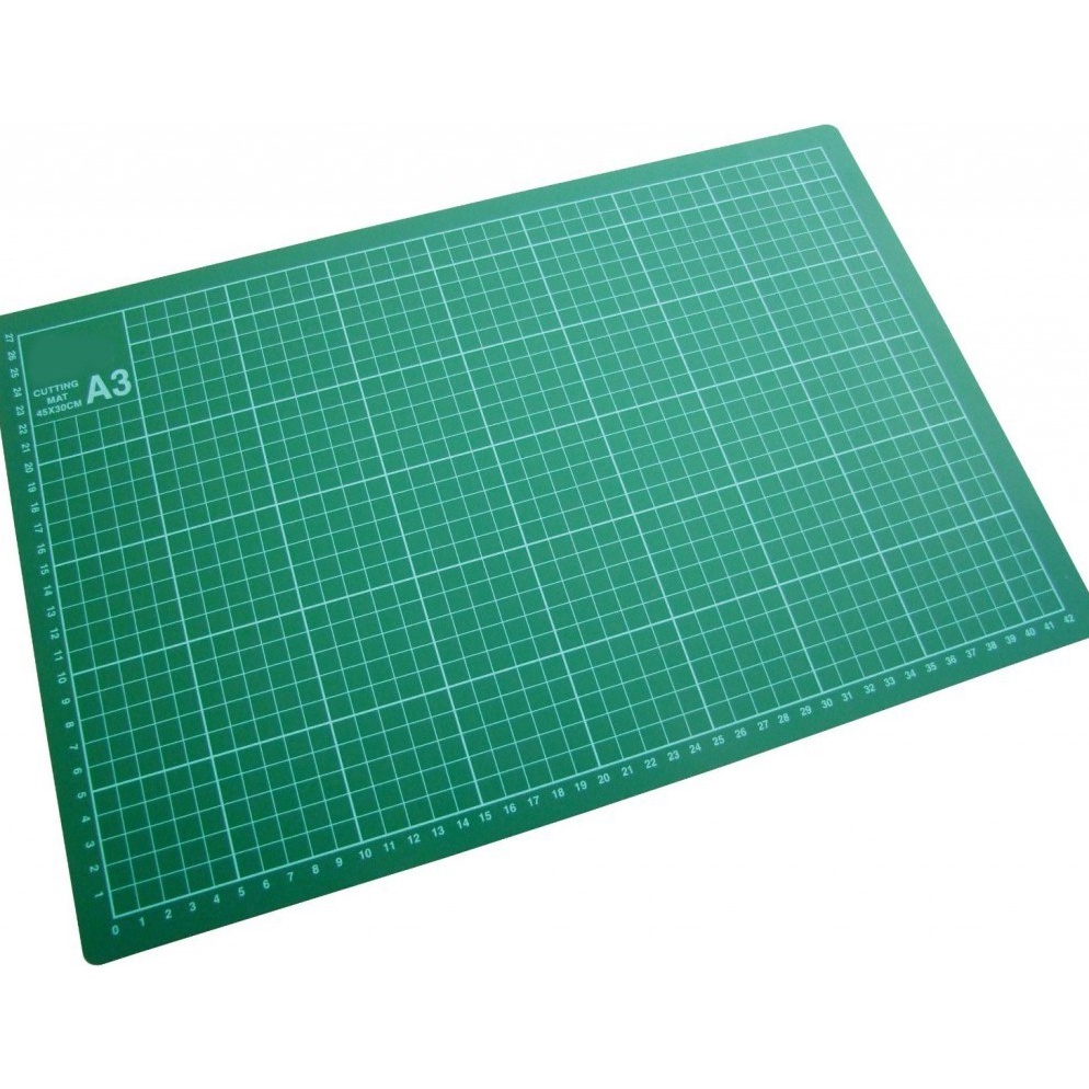 

HGP432 1212 MALL COMBO A3 Hijau Pink PVC Cutting Mat Cutting Pad Alas Potong A3 PEN CUTTER