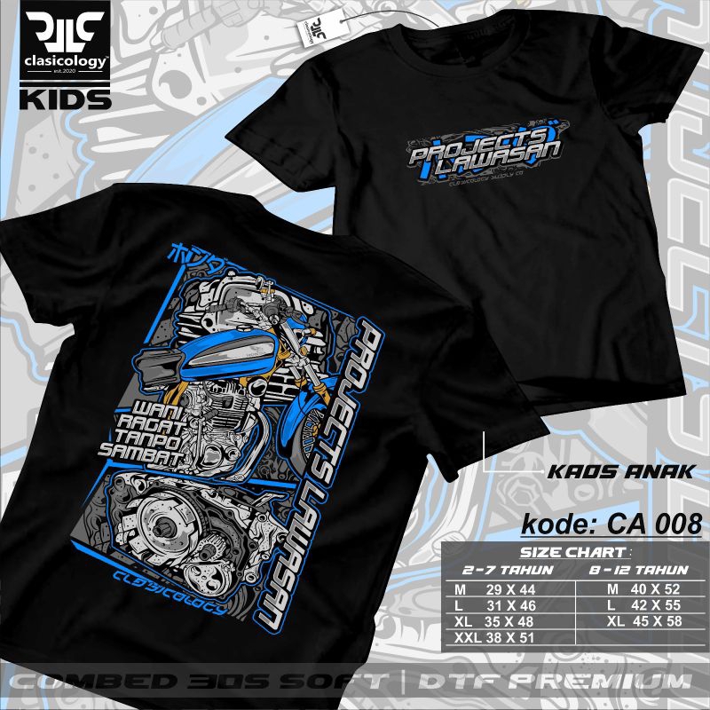 kaos cb anak kaos gl anak kaos herex anak CA08