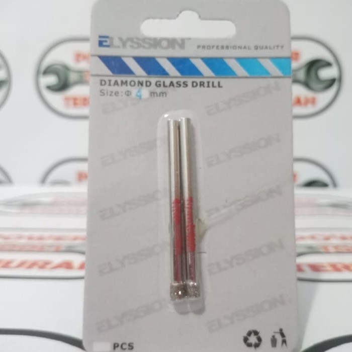 

Mata Bor Kaca 4 mm Diamond Hole Saw Straight Drill Electroplated