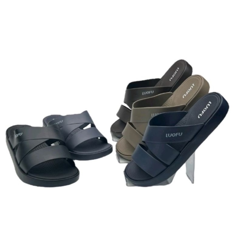 LUOFU 7185 M E01 SANDAL SELOP PRIA