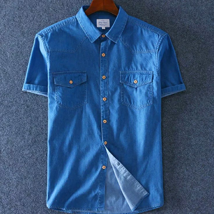 KEMEJA JEANS AFTERKEMEJA LEVIS MOTIF WASHCUCIAN WARNA ORIGINAL TERLARIS