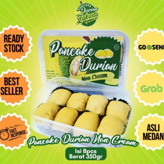 

STOK SIAP COD Pancake Durian Non Cream boks