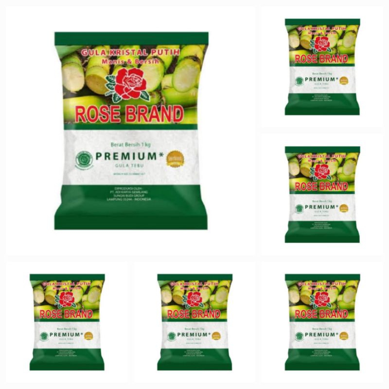 

Rose Brand Gula Pasir Putih 1 KG