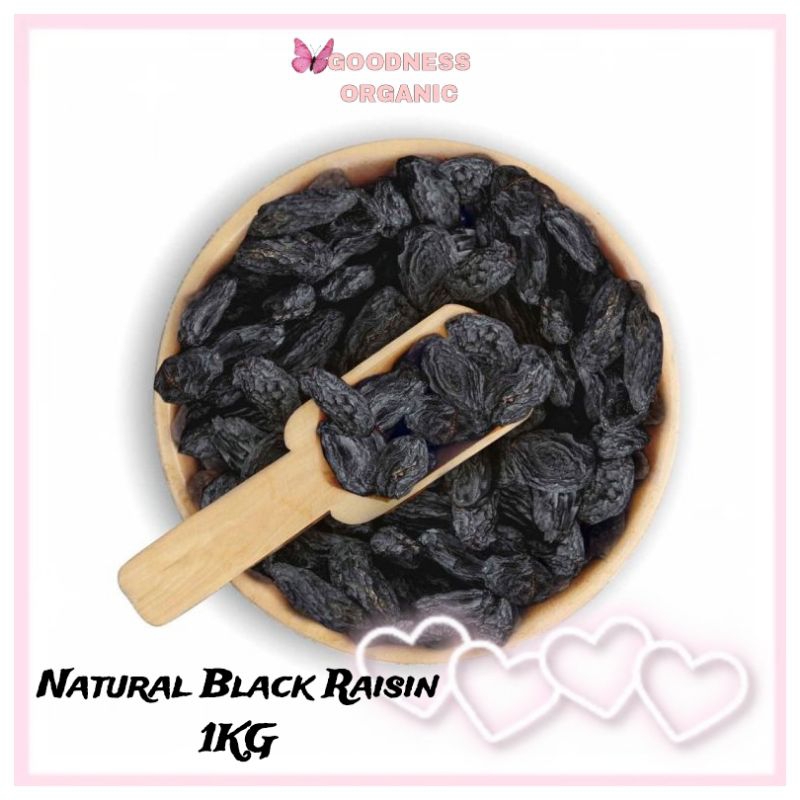 

Natural Kismis/Natural Black Raisin 1KG