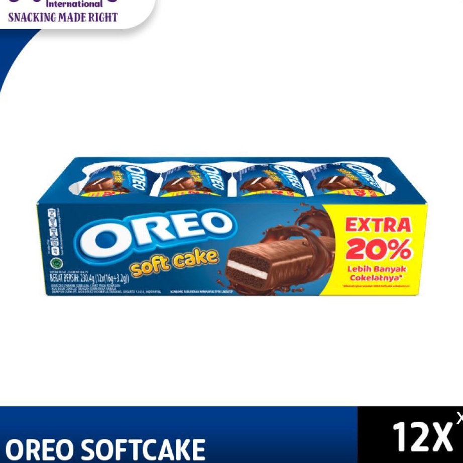 

MEGA SALE Oreo Softcake 12x16gr Triple Pack