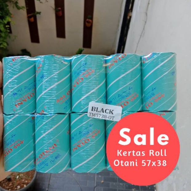 

DRL646 Free Ongkir Kertas Thermal Roll Otani 57x38 isi 1 Roll